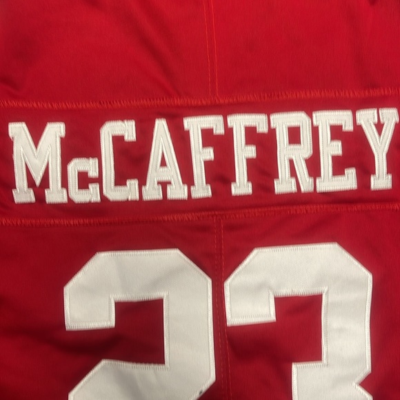 NIKE NFL San Francisco 49ers Christian McCaffrey
Men's Game Football Jersey XXXL - Picture 8 of 9